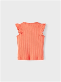 NAME IT Hulmønster Top Fallie Coral